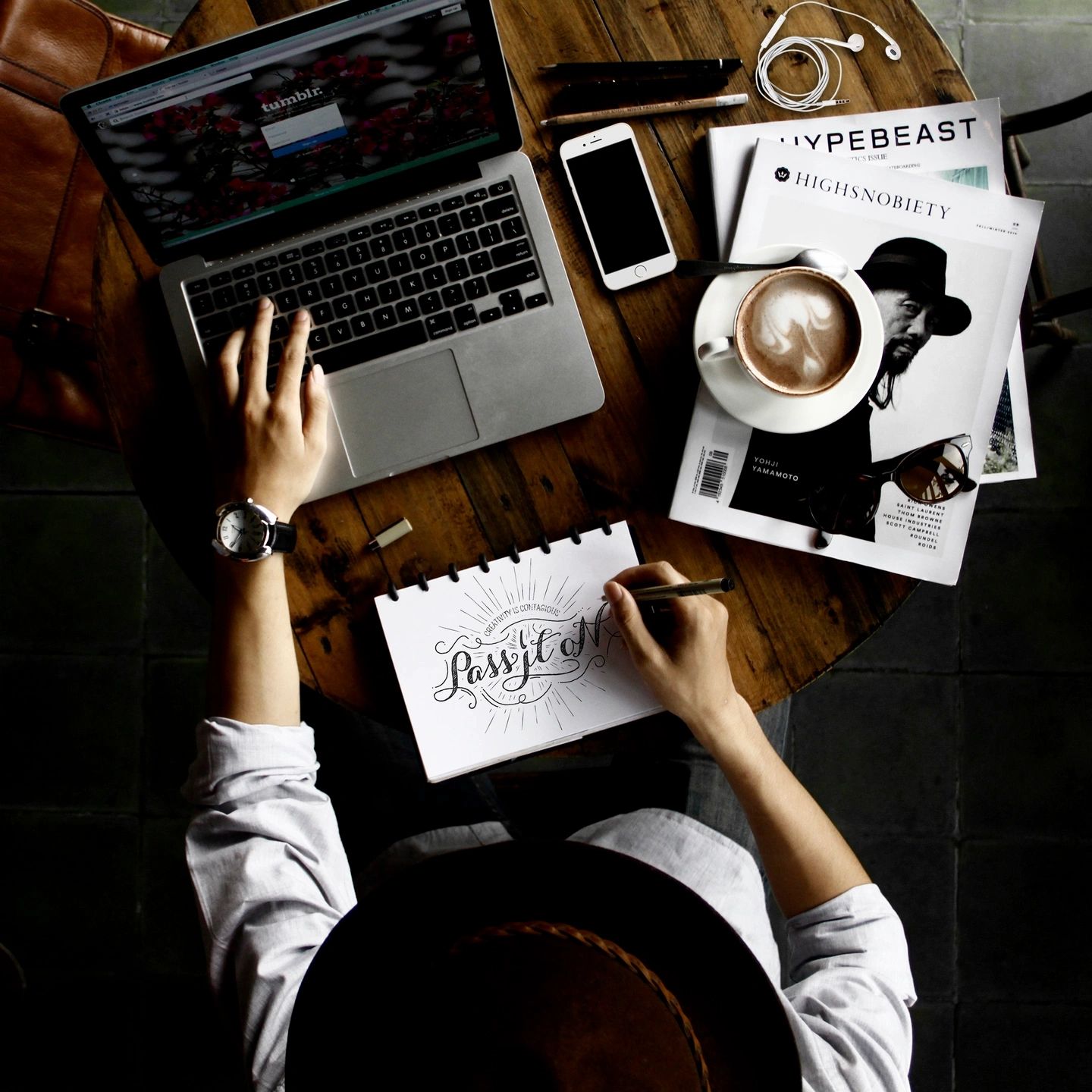 Digital content creation workspace